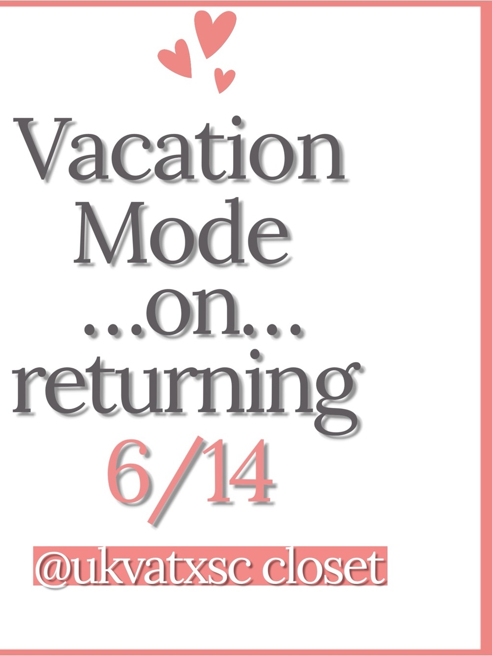 ❤️VACATION❤️ - Picture 4 of 6